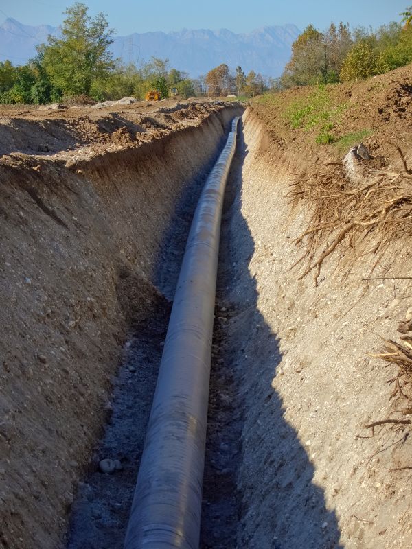 Underground Gas Line Installation